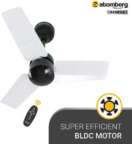 Atomberg Renesa 600mm Bldc Motor Energy Saving Ceiling Fan With Remote Cont