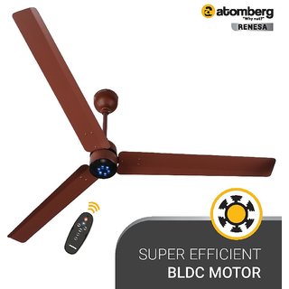 Atomberg Renesa 1400mm BLDC motor Energy Saving Ceiling Fan with Remote Control...