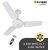 Atomberg Efficio 900 mm BLDC Motor with Remote 3 Blade Ceiling Fan (White, Pack of 1)