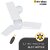 Atomberg Renesa 600mm BLDC motor Energy Saving Ceiling Fan with Remote Control  White