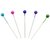 DIY Crafts Decorative Round Faux Pearl Head Corsage Sewing Pins, Assorted Colors(Pack of 1440 pcs)