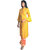 Asti Twam Fashion Yellow cotton muslin designer kurti and palazzo set