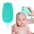 Eastern Club Bath Body Brush Silicone body scrubber Soft Bath Body Brush Pack of-1 (Multicolor)