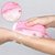 Eastern Club Silicone Scrubbing Brush Soft Rubbing Massage Bubble Body Cleaner  1Pcs (Multi Color)