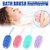 Eastern Club Silicone Scrubbing Brush Soft Rubbing Massage Bubble Body Cleaner  1Pcs (Multi Color)