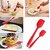 H'ENT Combo of Vegetable Cutter With 3set of Silicone Tools(Brush -Spatula  Spoon)