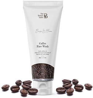 The Beauty Sailor Coffee Face Wash, Bright  Clear Skin, All Skin Types, No Paraben  No Sulphate, 100 ML