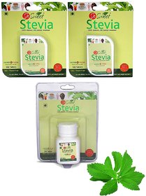 So Sweet Stevia Tablets 700 Sugar Free 100 Natural Sweetener Pack of 3