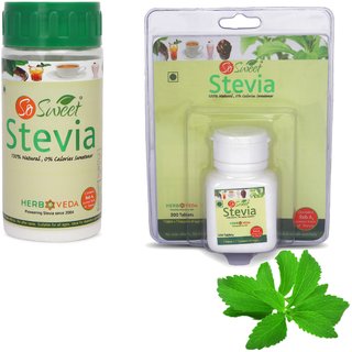 So Sweet Stevia Tablets 500 and Stevia Powder 100g 100 Natural Sweetener - Sugar free