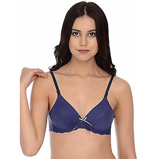 Penance for you Women's Supper Soft Padded Non Wired Push up Cleavage Bra