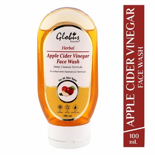                       Globus Apple Cider Vinegar Face Wash 100 ml                                              