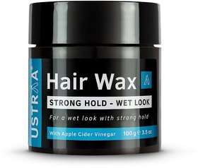 Ustraa Strong Hold Hair Wax - Wet Look - 100g