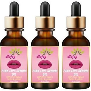                       Bejoy Lip Serum - Advanced Brightening Therapy for Soft, Moisturised Lips With Glossy  Shine- Natural (Pack of 3, 90 M                                              