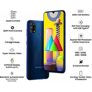 samsung galaxy m31 ocean blue