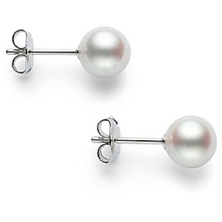 Certified Silver Pearl Stone Earring by Ceylonmine Certified Silver Pearl Stone Earring by Ceylonmine