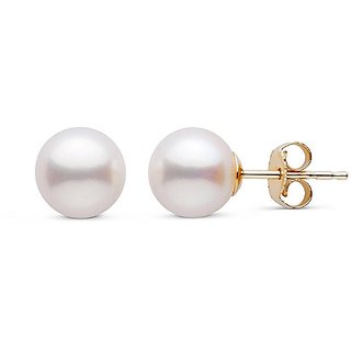 Pure Pearl Gold Plated Earring by Ceylonmine Pure Pearl Gold Plated Earring by Ceylonmine