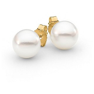 Unheated Untreated Pearl Gold Plated Earring by Ceylonmine Unheated Untreated Pearl Gold Plated Earring by Ceylonmine