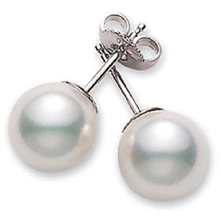 Natural Stone Silver Pearl Earring by Ceylonmine Natural Stone Silver Pearl Earring by Ceylonmine