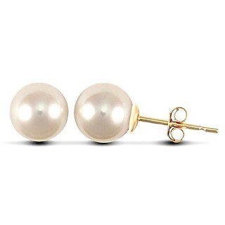 pure Pearl Gold Plated Earring by Ceylonmine pure Pearl Gold Plated Earring by Ceylonmine