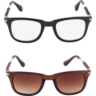                       Hipe UV Protection, Mirrored Wayfarer Sunglasses                                              