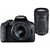 Canon EOS 1500D Kit (EF S18-55 IS II + 55-250 mm) 24.1 MP DSLR Camera (Black)
