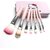 Hello Kitty Soft Makeup Brush and Applicator Set (Pack of 7)