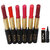 NYN Moisturzing Matte  Shiny Rich Col Lipstick Pack Of 6 Free Kajal-APPP-A
