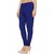 Lyra Women's Blue Cotton Blend Leggings