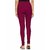 Lyra Women's Pink Cotton Blend Leggings
