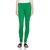 Lyra Women's Green Cotton Blend Leggings