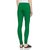 Lyra Women's Green Cotton Blend Leggings
