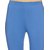 Lyra Women's Blue Cotton Blend Leggings