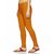 Lyra Women's Mustard Cotton Blend Leggings