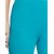 Lyra Women's Aqua Cotton Blend Leggings