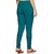Lyra Women's Green Cotton Blend Leggings