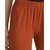 Lyra Women's Orange Cotton Blend Leggings