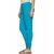 Lyra Women's Green Cotton Blend Leggings