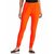 Lyra Women's Orange Cotton Blend Leggings