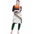 Lyra Women's Multicolor Cotton Blend Leggings