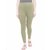 Lyra Women's Maroon Cotton Blend Leggings