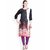 Lyra Women's Multicolor Cotton Blend Leggings
