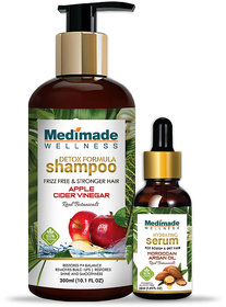 Medimade Apple Cider Shampoo And Hair Growth Serum 330 g