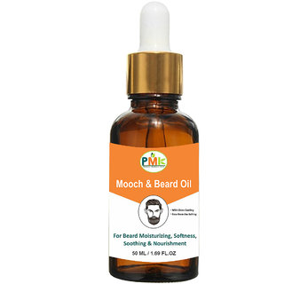                       PMK Natural Beard  Mustache Growth Hair Oil  (50 ml)                                              