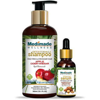 Medimade Apple Cider Shampoo And Hair Growth Serum 330 g