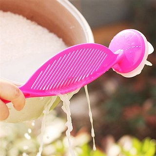 H'ENT Multifunction Cleaning Rice Beans Washing Strainers and Egg Beating Filter set of 2
