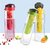 H'ENT Plastic Fruit Infuser Water Bottle with Fruit Strainer set-3