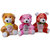Combo of 3 of Multicolor Soft stuffed Teddy Bear with Premium cotton inside ( Free USB LED LIGHT worth 149)