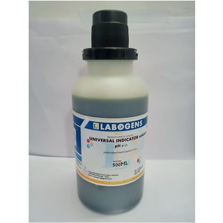                       UNIVERSAL INDICATOR solution pH 4-11 500ML                                              