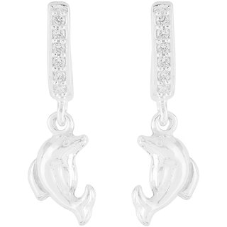 SMYKKER PURE SILVER 925 BABY GIRLS AND GIRLS EARRING JEWELLERY SSP-02