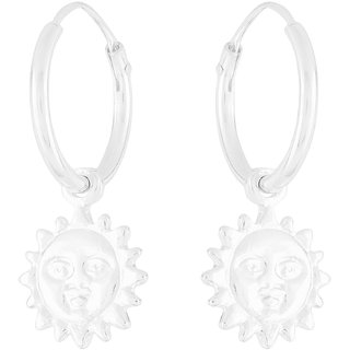 SMYKKER PURE SILVER 925 BABY GIRLS AND GIRLS EARRING JEWELLERY SSP-05